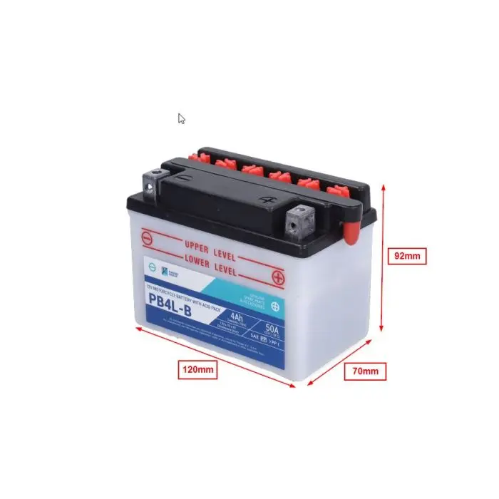 Batterie Piaggio original pb4l-b 12v 4 Ampere Roller Piaggio 2T 1l004079