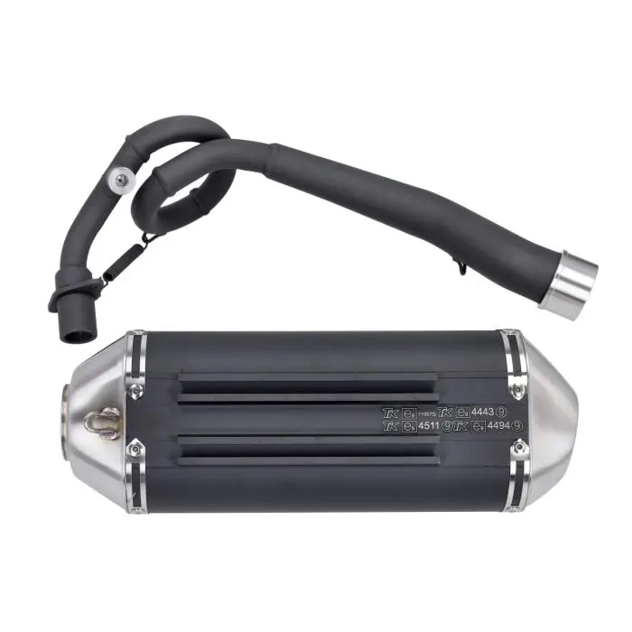 Schalldämpfer Turbokit Vespa Primavera 125 4T 2018-2019 schwarz
