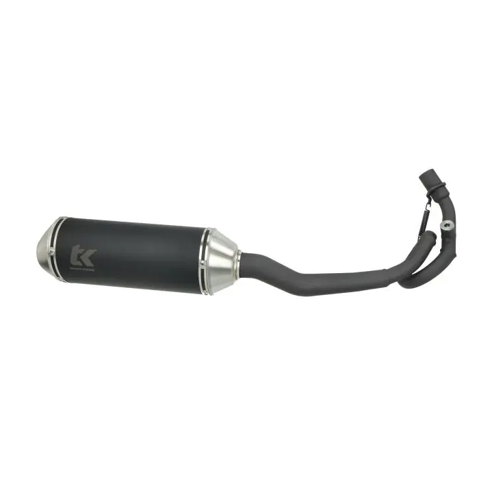 Schalldämpfer Turbokit Vespa Primavera 125 4T 2018-2019 schwarz — Ansicht 4