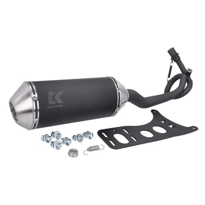 Schalldämpfer Turbokit Vespa Primavera 125 4T 2018-2019 schwarz — Ansicht 6