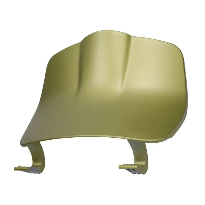 レッグガード Piaggio 純正 Euro-5/5+ グリーン v03 s-sprint, sprint 1b010297000v03