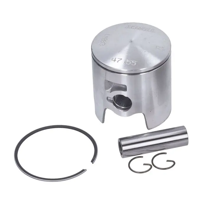 Sylinder med topp Airsal aluminium nikasil 47,6 mm Piaggio LC — vinkel 5