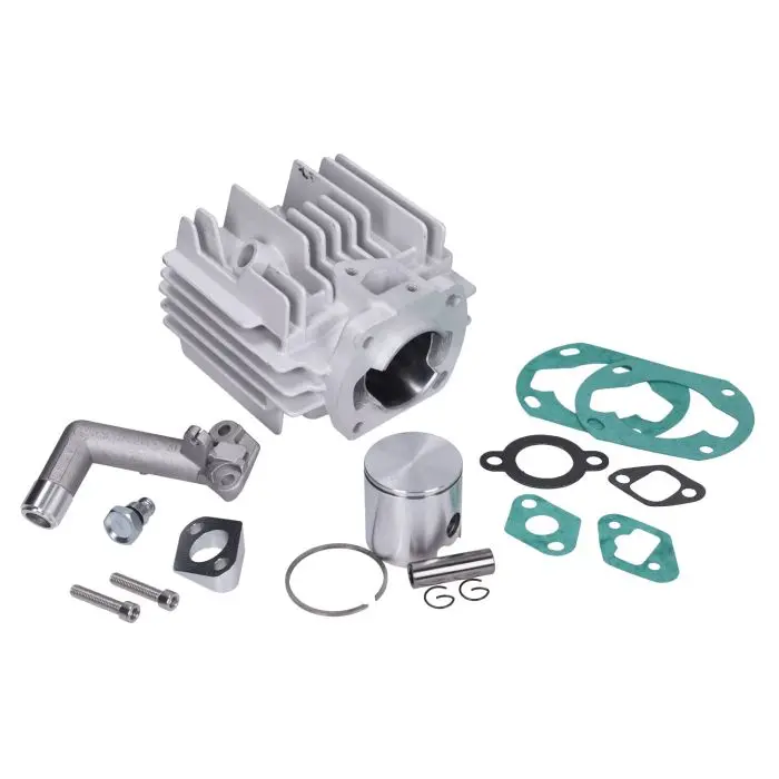 Cylindre DMP aluminium nikasil 70 cc Sachs 504/505 45 mm Hercules Prima + piston