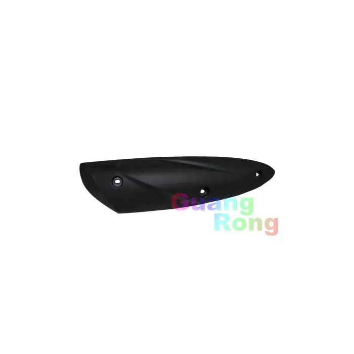Protection de pot d'échappement échappement noir mat agility 10pouces, agility 12inch, Kymco Agility