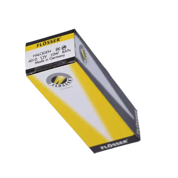 ハロゲンバルブ Flosser 12V 10W BA9s