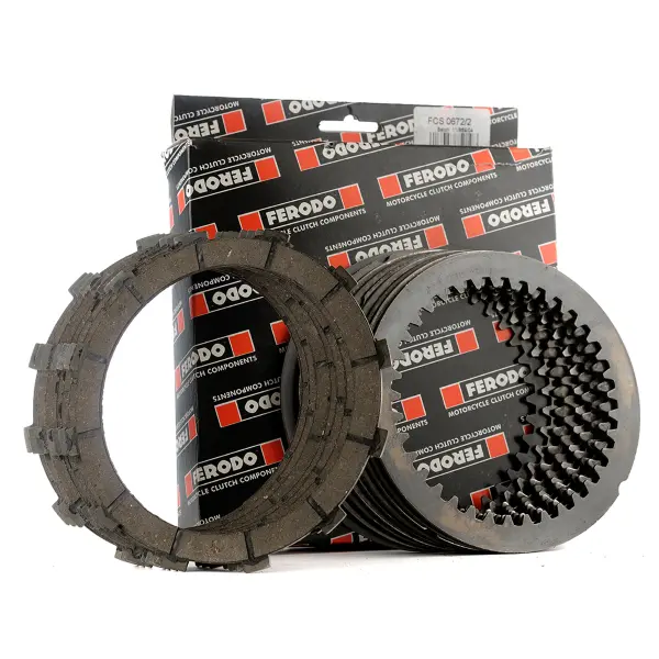 Set complet discuri netede + discuri de frecare tip original Ferodo