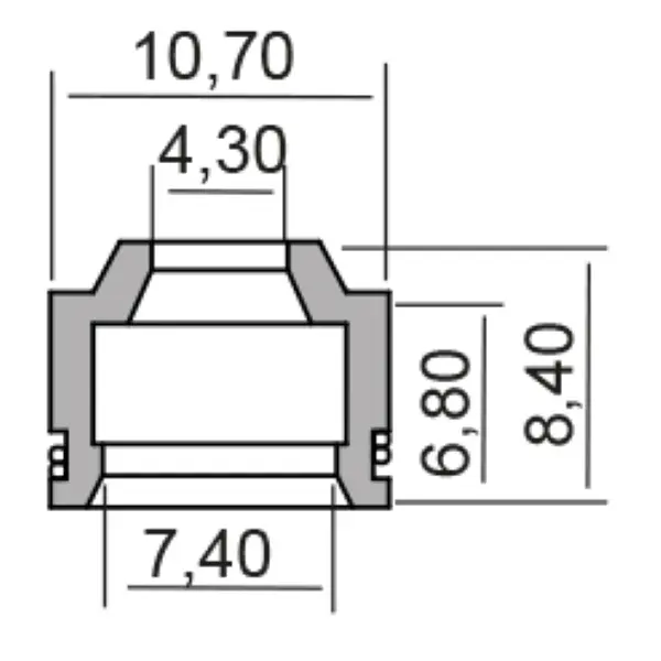 Ventilstyrepakning Sélection P2R 880984