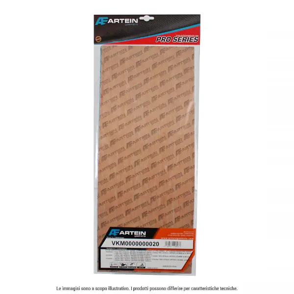 آرٹین آئل پیپر شیٹ گاسکیٹ 195x475 mm 4 شیٹس موٹائی 1x0.15 + 1x0.25 + 2x0.50 mm