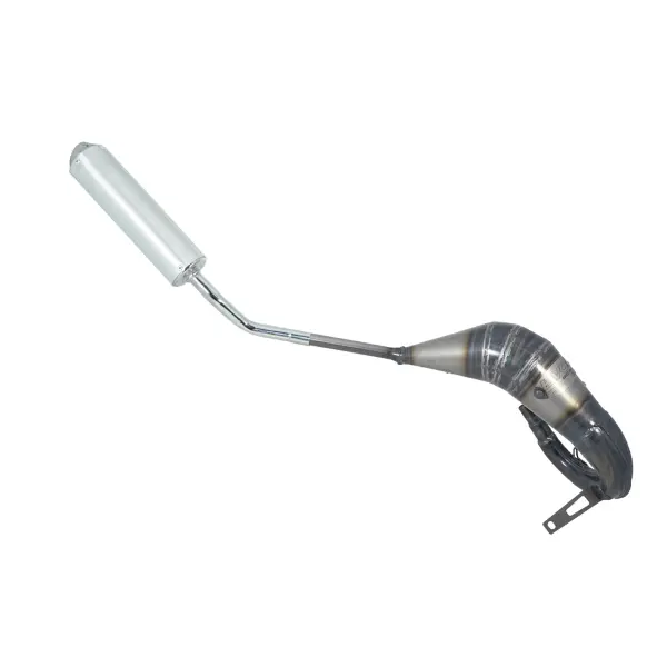 Pot d'échappement Evok Iron Pipe avec silencieux Shorty aluminium et acier inoxydable pour Fantic Caballero/XE-XM 50 17-25