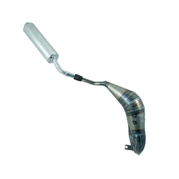Pot d'échappement soudé Evok Iron Pipe silencieux Shorty aluminium et inox pour Vent Baja-Dérapage 50 19-22
