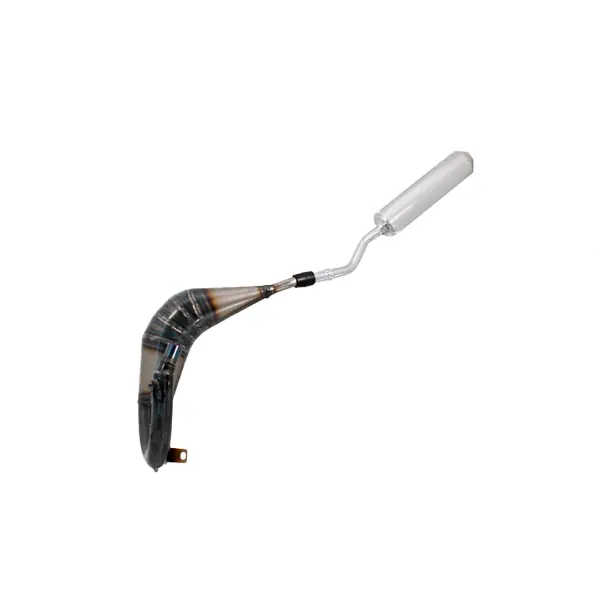 Geschweißter Auspufftopf Evok Iron Tube Schalldämpfer Shorty Aluminium Edelstahl Vent Baja-Derapage 50 23-25