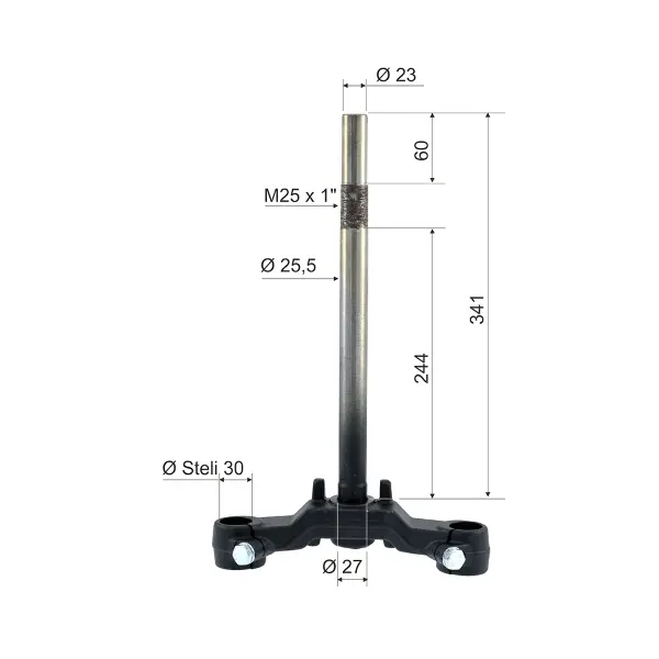 Jeu de direction de fourche RMS Mbk Booster Ng/Nitro/Aerox 50cc