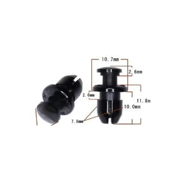 Rivet plastique RMS Honda 90657-SB0-003