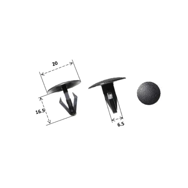 Rivet plastique RMS Honda 90685-SA5-003