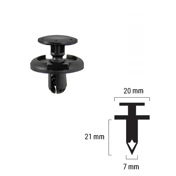 Kunststoffniet Suzuki RMS 94479-35F00