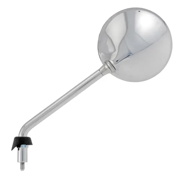 Retroviseur adaptable piaggio 50-125 vespa LX 2005+, 150 vespa LX 2005+2010 gauche chrome (oe CM020404) (homologue ce) -selection P2R