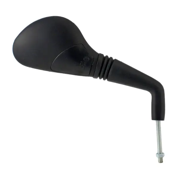 مرآة الرؤية الخلفية قابلة للتعديل يمين أسود بيجو Speedfight/TKR Furious/Vivacity (رقم الأصل 738997)