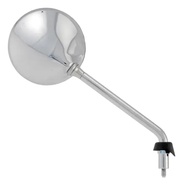 Rétroviseur adaptable droit chrome Piaggio Vespa LX 50-125 2005+ et 150 2006-2013 (OE CM020405)