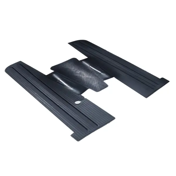 Tapis de sol en caoutchouc noir RMS Classic Piaggio Vespa Px 125-150-200cc