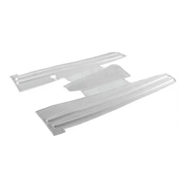 Tapis de sol en caoutchouc blanc RMS Classic Piaggio Vespa Px 125-150-200cc