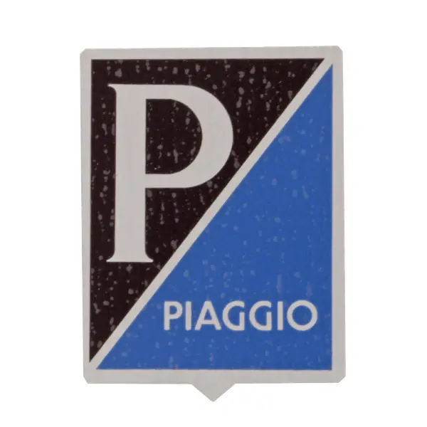 Piaggio 080349 فرنٹ شیلڈ کے لیے RMS Classic مستطیل بیج