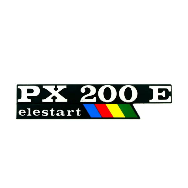 Seitenblech-Emblem RMS Classic Piaggio Vespa PX200cc Elestart 198658