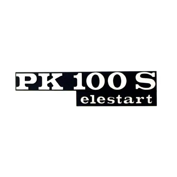 Seitenblech-Emblem RMS Classic Piaggio Vespa PK 100cc S Elestart 1982