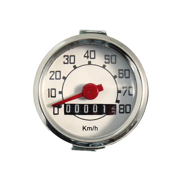 Compteur RMS Classic Vespa 50 cc rond 80 km/h 190743