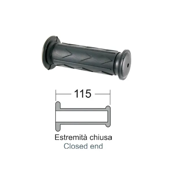 Schwarze Griffe RMS Einfacher Griff