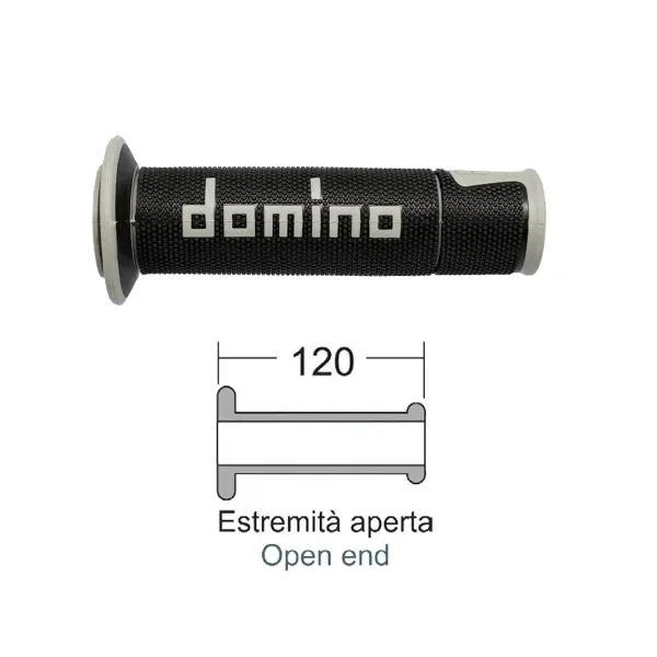 Návlek na řidítka Domino A450 černý/GR — pohled 3