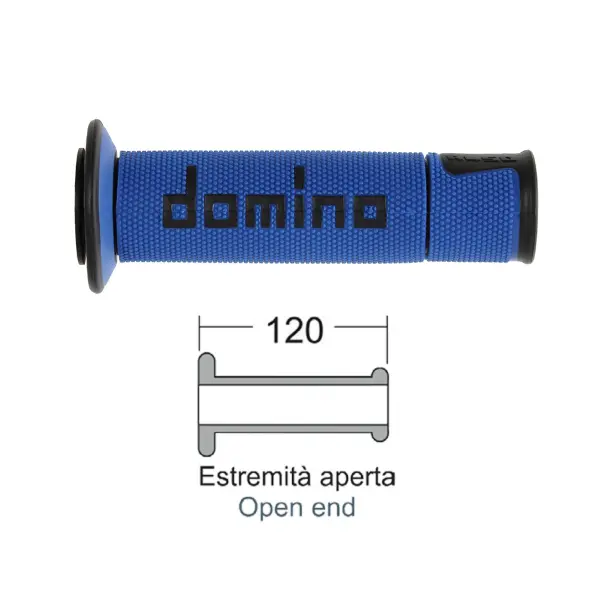 Ohjauskahvan päällyste Domino A450 Sininen/musta — näkymä 3