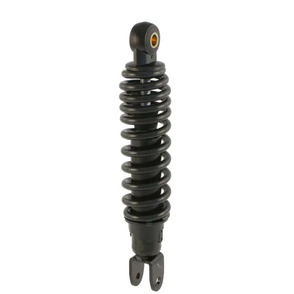 Amortisseur adaptable MBK 50 Booster Yamaha 50 BWS noir réglable entraxe 245 mm