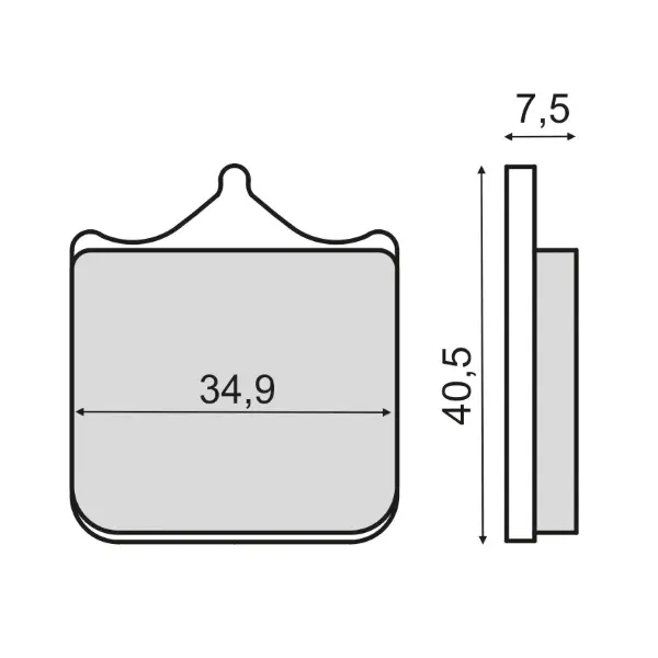 Plaquettes de Frein Organiques RMS Ktm 690 Sm R