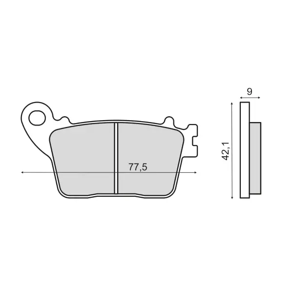 Plaquettes de Frein Frittée Sinter-Tech Suzuki GSX-R 600cc