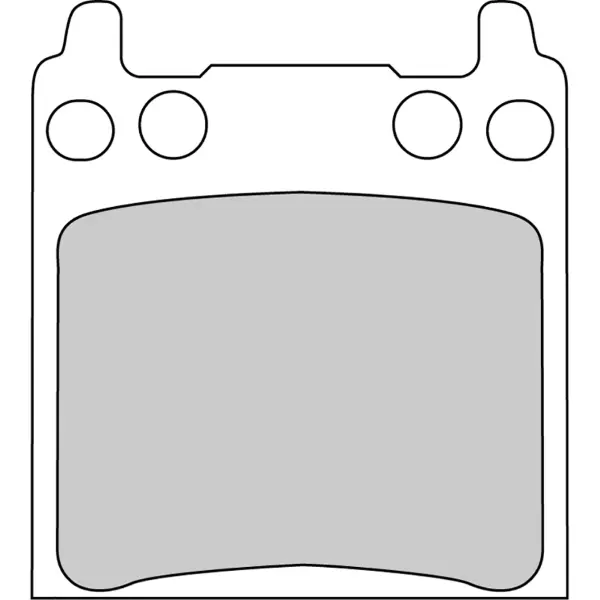 Bremsbeläge Ferodo Platine Straße FDB134P