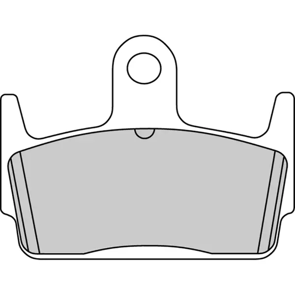 Bremsbelag Ferodo Semi-Metall Argento Straße R90