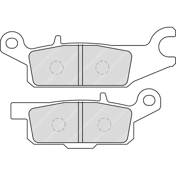 Ferodo Bromsbelägg sintrad metall Off Road fram vänster R90