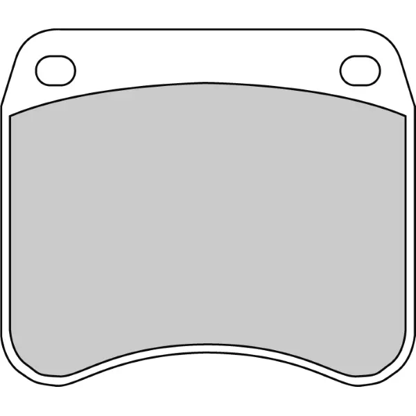Brzdové destičky semi-métal Platinum silnice/terén Ferodo R90