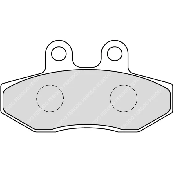 بریک پیڈز فیروڈو ایکو فرکشن FDB2224EF