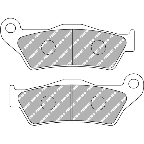 Plaquettes de frein Ferodo Sinter Grip ZR FDB2018ZR