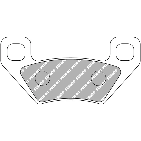 Brzdová destička Ferodo Metal fritté Sinter Grip Off Road R90