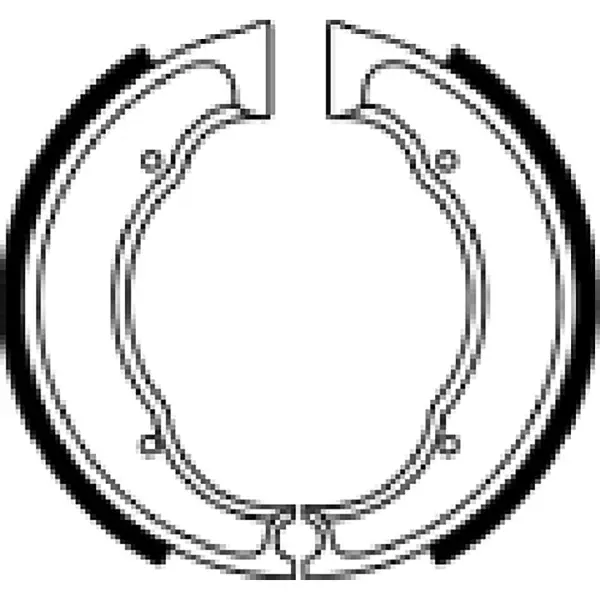 Mâchoires de frein FERODO FSB917