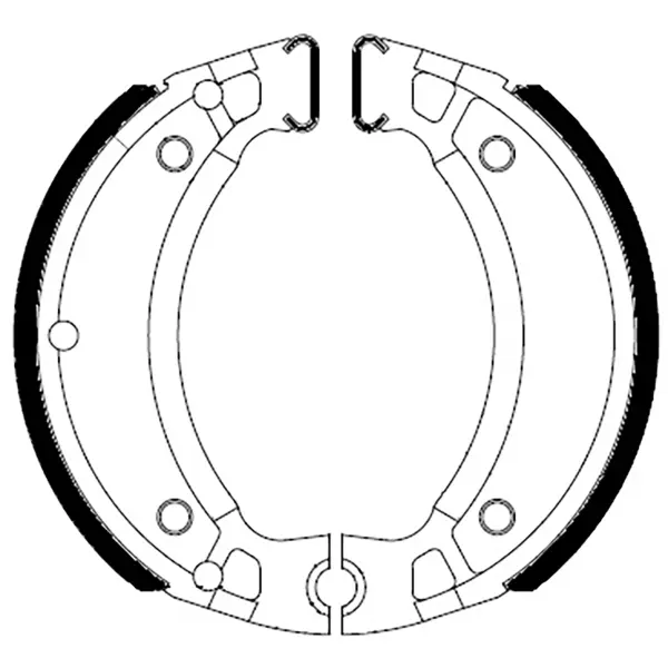 Vorderer Bremsbelag Ferodo Standard Straße Ø110mm