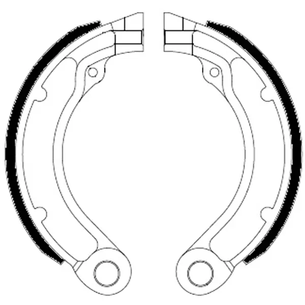 Mâchoires de frein FERODO ECO FSB873A