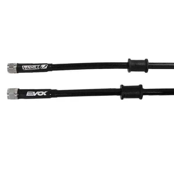 Durite de frein Evok 1400 mm + raccord tournant 1/8 BSP noir