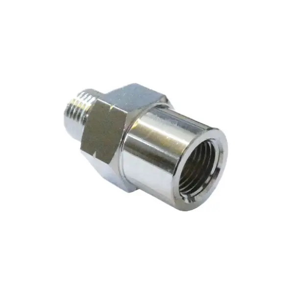 Evok メス コンケーブアダプター M10X1.00 クローム仕上げ