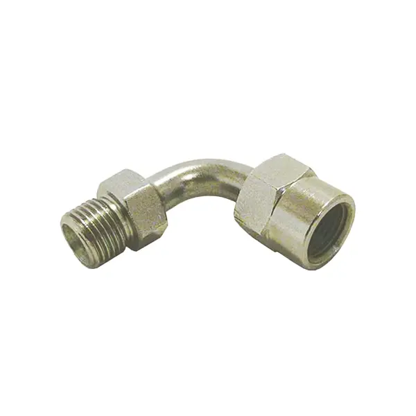 Evok 90度スイベル フィッティング 1/8 BSP クロームメッキ