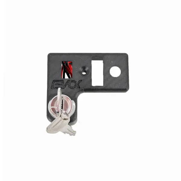 Beleuchtungsschalter-Abdeckung Carbon Evok Iron Switch Vespa 50 Special mit Schlüsselschalter