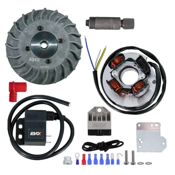 Kit allumage électronique Evok Iron Spark Vespa 50 Special-50 L/N/R-PK50-125/125 Primavera-125 ET3 Ø19