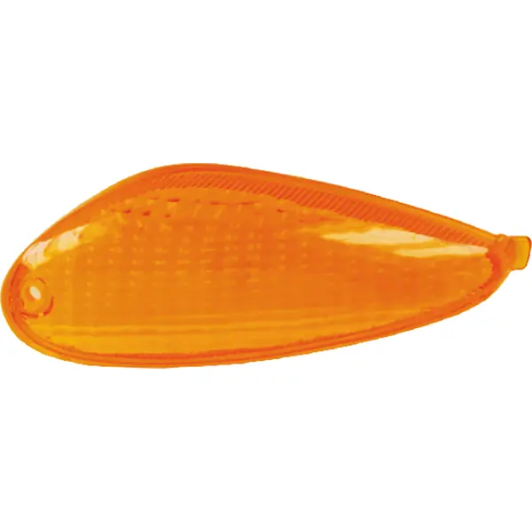 Parempoolne tagumise vilkuva tule RMS Piaggio NRG 50cc oranž klaas